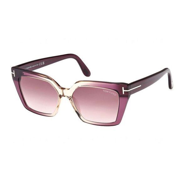 NEW TOM FORD TF1030 83Z BLACK/VIOLET SUNGLASSES FT1030/S 83Z WOMEN TOM FORD